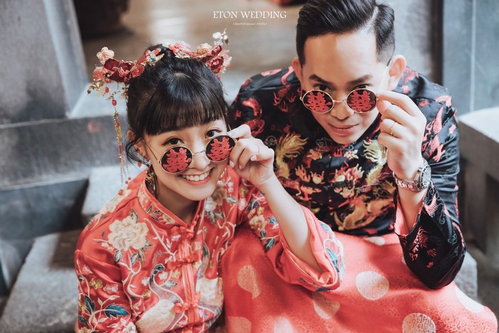 中式婚紗照,婚紗照風格,婚紗攝影,拍婚紗